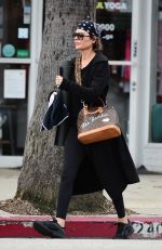 LISA RINNA Leaves Yoga Class in Studio City 03/12/2020