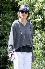LISA RINNA Out Hiking in Los Angeles 03/21/2020