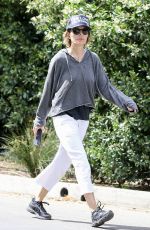LISA RINNA Out Hiking in Los Angeles 03/21/2020