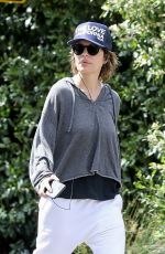 LISA RINNA Out Hiking in Los Angeles 03/21/2020