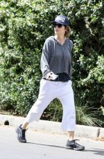 LISA RINNA Out Hiking in Los Angeles 03/21/2020