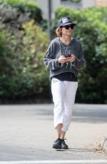 LISA RINNA Out Hiking in Los Angeles 03/21/2020