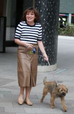 lLORRAINE KELLY Leaves ITV Studios in London 03/04/2020