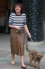 lLORRAINE KELLY Leaves ITV Studios in London 03/04/2020