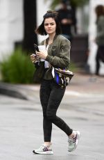 LUCY HALE Arrives at a Gym in Los Angeles 03/14/2020