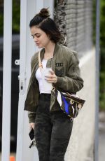 LUCY HALE Arrives at a Gym in Los Angeles 03/14/2020