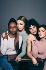 LUCY HALE, ASHLEIGH MURRAY, JULIA CHAN and Jonny Beauchamp in Watch! Magazine, March 2020