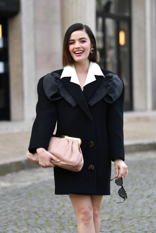 LUCY HALE at Miu Miu Fashion Show in Paris 03/03/2020