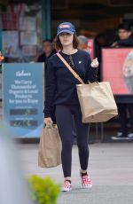 LUCY HALE Out at Grocery Shopping in Los Angeles 03/26/2020