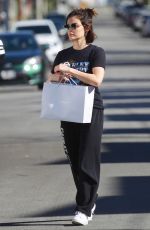 LUCY HALE Out for Coffee in Los Angeles 03/28/2020
