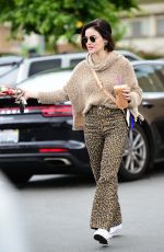 LUCY HALE Out for Iced Coffee in Los Angeles 03/17/2020