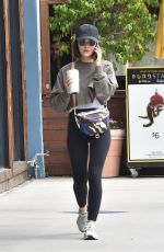 LUCY HALE Out in Studio City 03/07/2020