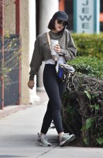 LUCY HALE Out in Studio City 03/07/2020