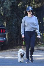 LUCY HALE Out Shopping in Studio City 03/19/2020
