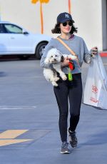 LUCY HALE Out Shopping in Studio City 03/19/2020