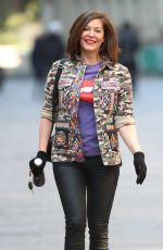 LUCY HOROBIN Leaves Heart Radio in London 03/27/2020