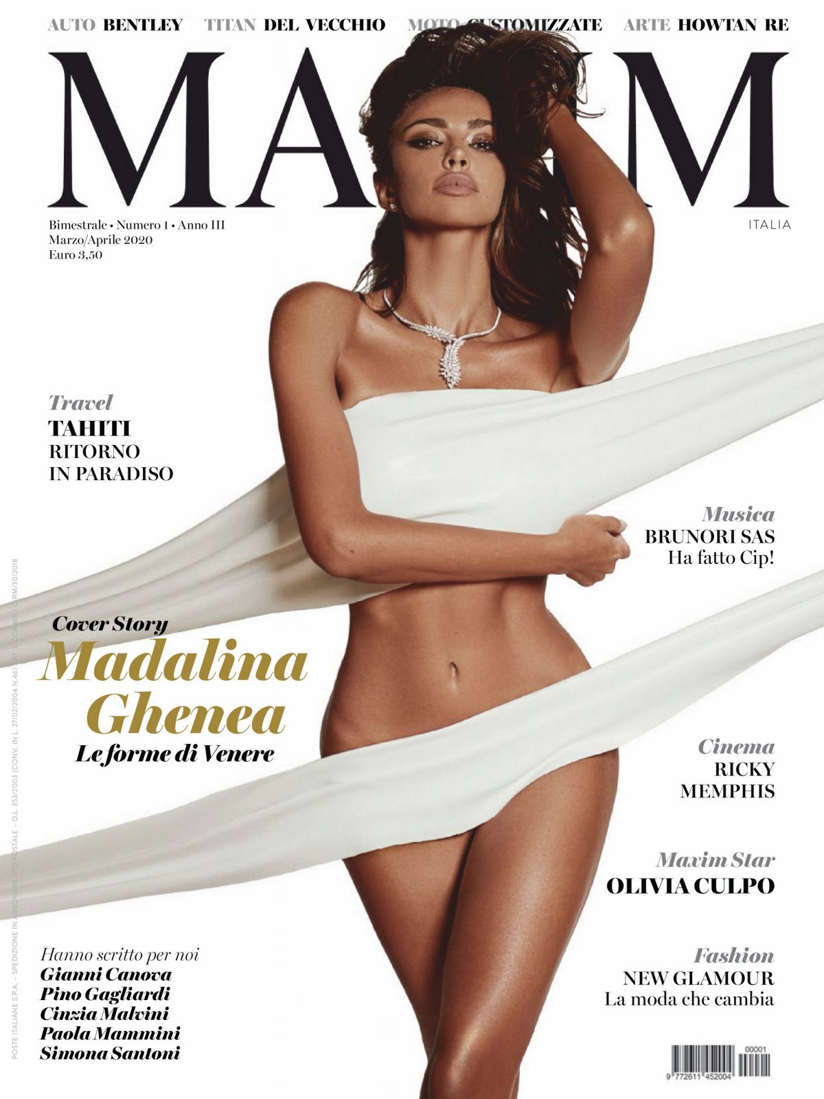 MADALINA GHENEA In Maxim Magazine Italy March April 2020 HawtCelebs