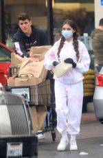MADISON BEER Wears Surgical Mask Out Shopping in Los Angeles 03/14/2020