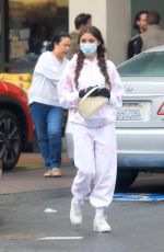 MADISON BEER Wears Surgical Mask Out Shopping in Los Angeles 03/14/2020