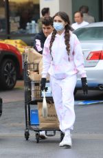 MADISON BEER Wears Surgical Mask Out Shopping in Los Angeles 03/14/2020