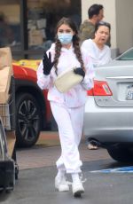 MADISON BEER Wears Surgical Mask Out Shopping in Los Angeles 03/14/2020