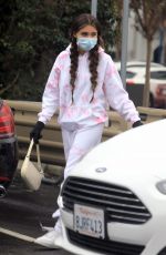 MADISON BEER Wears Surgical Mask Out Shopping in Los Angeles 03/14/2020