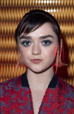 MAISIE WILLIAMS at Givenchy Fashion Show in Paris 03/011/2020