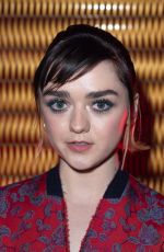 MAISIE WILLIAMS at Givenchy Fashion Show in Paris 03/011/2020