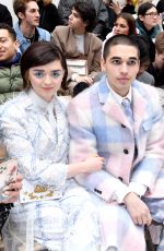 MAISIE WILLIAMS at Thom Browne Show at Paris Fashion Week 03/01/2020