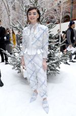 MAISIE WILLIAMS at Thom Browne Show at Paris Fashion Week 03/01/2020