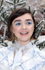 MAISIE WILLIAMS at Thom Browne Show at Paris Fashion Week 03/01/2020