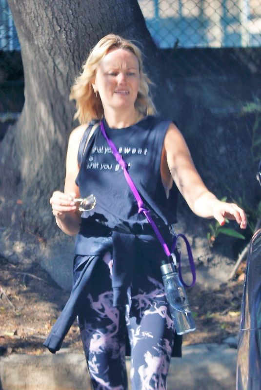 MALIN AKERMAN Out Hiking in Griffith Park in Los Angeles 03/18/2020