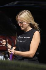 MALIN AKERMAN Out Hiking in Griffith Park in Los Angeles 03/18/2020