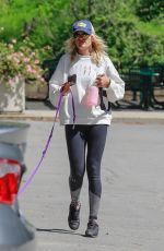 MALIN AKERMAN Out Hikinig with Her Dog at Griffith Park in Los Angeles 03/23/2020