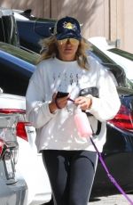 MALIN AKERMAN Out Hikinig with Her Dog at Griffith Park in Los Angeles 03/23/2020
