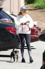 MALIN AKERMAN Out Hikinig with Her Dog at Griffith Park in Los Angeles 03/23/2020