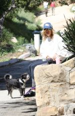 MALIN AKERMAN Out Hikinig with Her Dog at Griffith Park in Los Angeles 03/23/2020