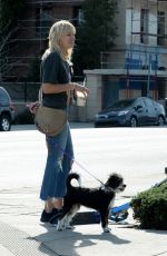 MALIN AKERMAN Out with Her Dog in Los Angeles 03/11/2020