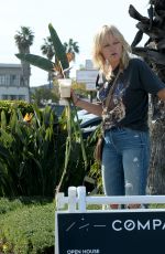 MALIN AKERMAN Out with Her Dog in Los Angeles 03/11/2020