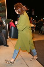 MANDY MOORE Arrives at Her Hotel in New York 03/14/2020