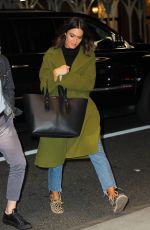 MANDY MOORE Arrives at Her Hotel in New York 03/14/2020