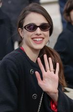 MARGARET QUALLEY at Chanel Show at Paris Fashion Week 03/03/2020