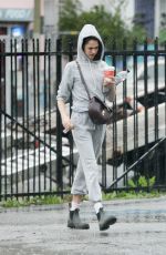 MARGARET QUALLEY Out for Coffee After Workout in Los Angeles 03/16/2020