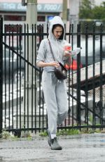 MARGARET QUALLEY Out for Coffee After Workout in Los Angeles 03/16/2020