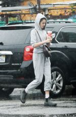 MARGARET QUALLEY Out for Coffee After Workout in Los Angeles 03/16/2020