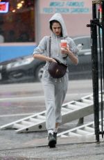 MARGARET QUALLEY Out for Coffee After Workout in Los Angeles 03/16/2020