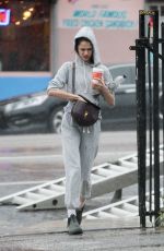 MARGARET QUALLEY Out for Coffee After Workout in Los Angeles 03/16/2020