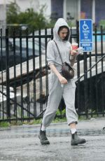 MARGARET QUALLEY Out for Coffee After Workout in Los Angeles 03/16/2020
