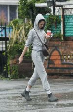 MARGARET QUALLEY Out for Coffee After Workout in Los Angeles 03/16/2020