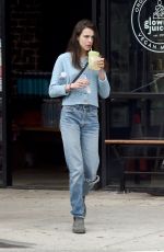 MARGARET QUALLEY Out for Healthy Juice in Los Angeles 03/16/2020